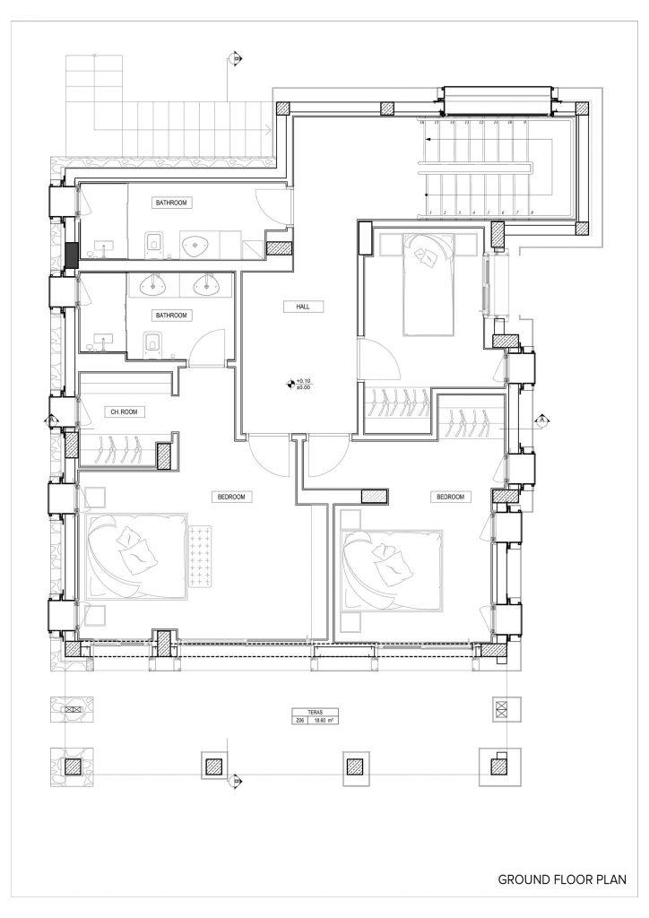 Suyalı Villaları projesine ait plan